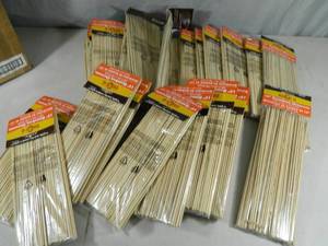 lot 53 image: 24 New Packs of BBQ Skewers