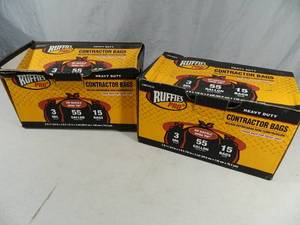lot 57 image: 2 Boxes of Contractor Bags