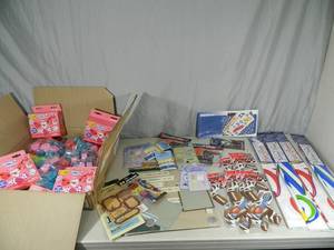 lot 62 image: Large Lot of New Craft Items