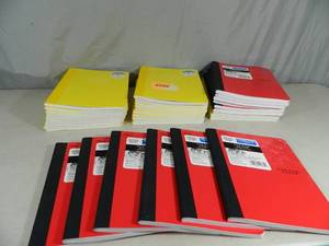 lot 77 image: 36 New Notebooks