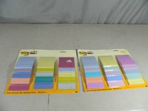 lot 100 image: 2 New Large Post It Sets