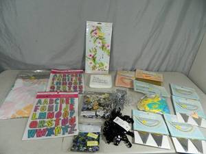 lot 104 image: New Party and Craft Items