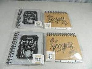 lot 114 image: 4 New Cute Recipe Books