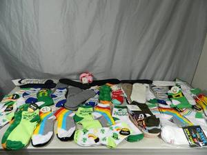 lot 120 image: Over 50 New Pairs of Socks