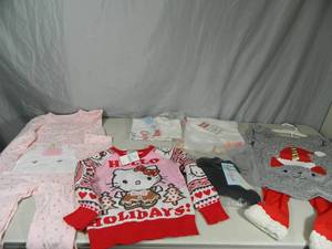lot 125 image: New Girls Toddler Clothing