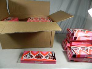 lot 139 image: 43 New Boxes of Hershey Kisses