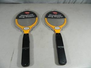 lot 144 image: 2 New Handheld Bug Zappers