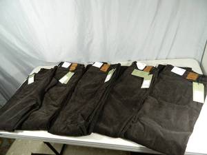 lot 175 image: 5 New Pair of Mens Brown Pants