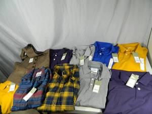lot 177 image: 10 New Mens Small Shirts