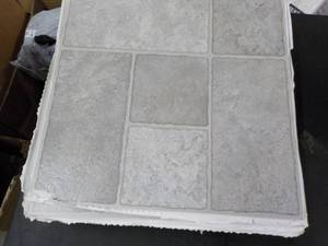 lot 4 image: box of Grey Tile Looking Self Adhes...
