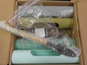 lot 16 image: Set of 2 Four Season Cylinder Plant...