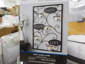 lot 28 image: Main Stays Tealight Wall Sconce...