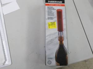 lot 57 image: Farberware Battery Operated Corkscr...