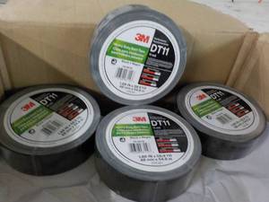 lot 120 image: Lot of 4 Rolls 3M Dt11 Black Heavy ...