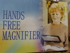 lot 129 image: Hands Free Magnifier...