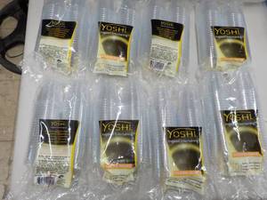lot 132 image: Yoshi Clearware 1 oz Shot Glasses 5...