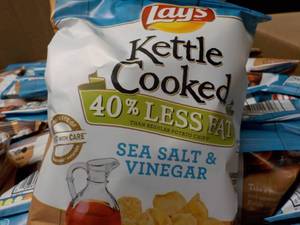 lot 180 image: Case of 64 Bags Lays Kettle Cooked ...
