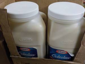 lot 191 image: 2 Gallons Kraft Coleslaw Dressing...
