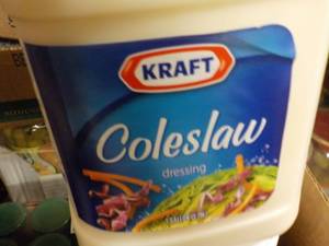 lot 192 image: 2 Gallons Kraft Coleslaw Dressing...