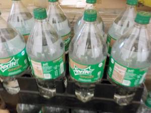 lot 199 image: Case of 8 - 2 liter Bottles Sprite ...