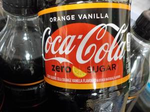 lot 202 image: Case of 24 Bottles Orange Vanilla C...