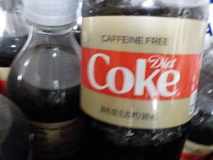 lot 206 image: Case of 24 Bottles Caffeine Free Co...