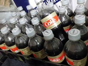 lot 207 image: Case of 24 Bottles Caffeine Free Co...