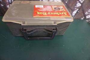 lot 206 image: Plano Model 1356 Archery ToolAccessory Storage Box