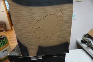 lot 277 image: The Block 4 x 4 4 Sided Archery Target