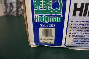 lot 416 image: Hodgeman Brand Caster Rubber Hip Boots