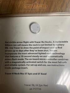 lot 190 image: Easton Tracers RLi Lighted H Nocks