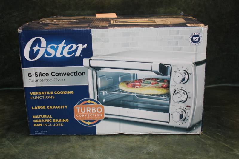 oster 6 slice convection countertop oven