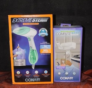 lot 48 image: Conair Extreme Steam Handheld Fabric Steamer