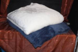 lot 92 image: Two Threshold Ultra Soft Queen Blankets