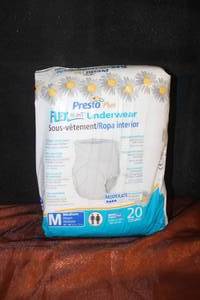 lot 37 image: 10 Packages Presto Plus Flex Right Adult Underwear