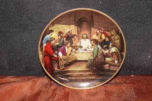 lot 125 image: Collectible Artaffects The Last Supper Plate