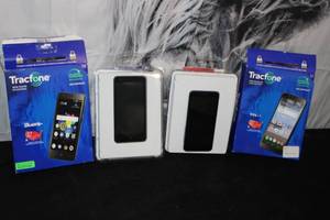 lot 135 image: 2 New Open Box Tracfones