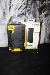 lot 141 image: iPhone XR Otter Box Case & iPhone Xs Max Evutec Case