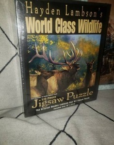 lot 24 image: Lot of 4 New 500-1000 Piece Jigsaw Puzzles
