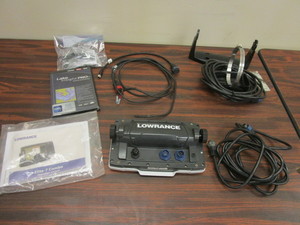 lot 530 image: LOWRANCE ELITE-7 WIDESCREEN DEPTH FINDER