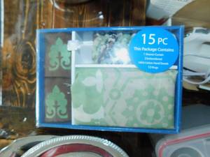 lot 48 image: 15 Piece Complete Bathroom Set