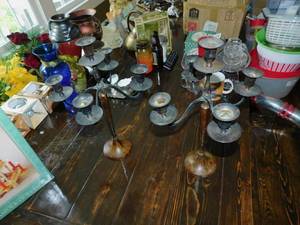 lot 52 image: Assortment of Candle Holders