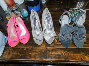 lot 67 image: 3 Pairs of High Heel Shoes