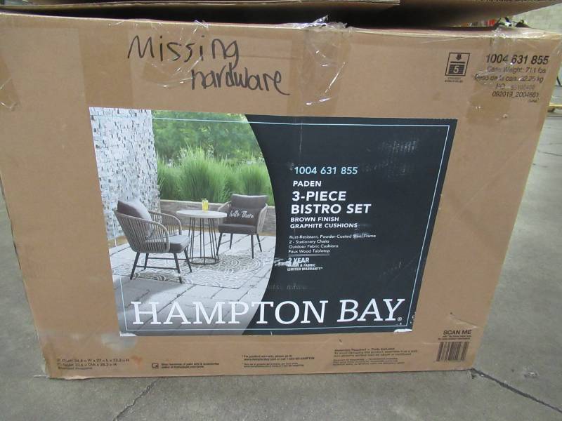 Hampton bay store paden 3 piece