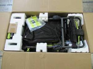 lot 108 image: Ryobi 20 in. Brushless Cordless Walk Behind Self-Propelled Lawn Mower with Charger Included RY401120-Y