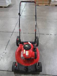 lot 5 image: Troy-bilt 21 in. 140 cc 550ex Series Briggs & Stratton Gas Walk Behind Push Mower with 2-in-1 cutting TriAction Cutting System TB110