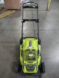lot 17 image: Ryobi 40V 20in. Brushless Mower RY40108