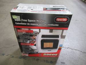 lot 33 image: Dyna-Glo 12,000 BTU Vent Free Infrared Liquid Propane Thermostatic Wall Heater IRSS12LPT-2P