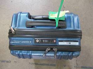 lot 716 image: Delsey Eclipse 21 Carry-On Spinner in Arctic Blue