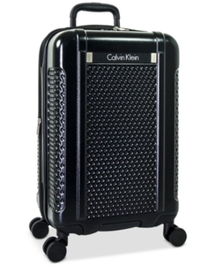 lot 704 image: Calvin Klein Driver 20 Expandable Hardside Spinner Suitcase - Slight Scratches.